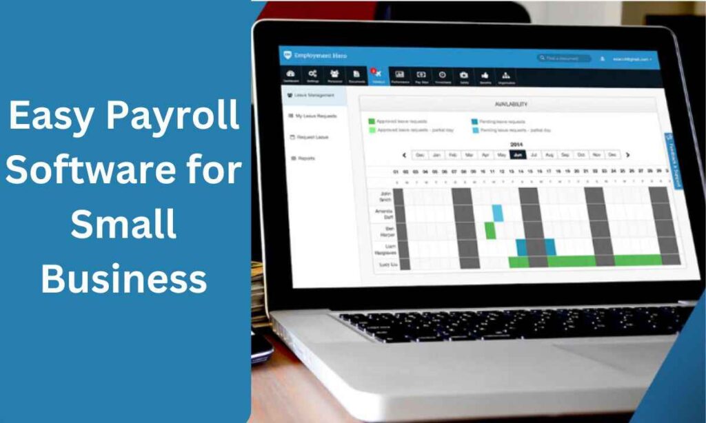 Easy Payroll Software for Small Business