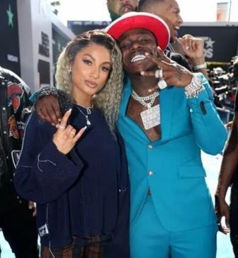 danileigh with rapper DaBaby ( Source : Instagram)