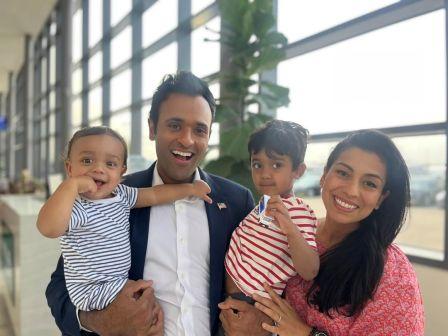 Vivek ramaswamy wife and children