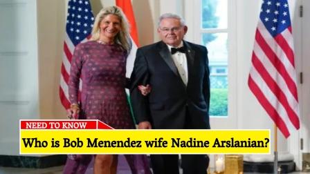 Who is Bob Menendez wife Nadine Arslanian