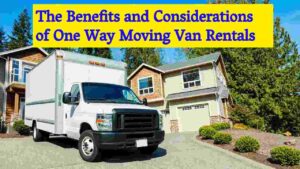 One Way Moving Van Rentals